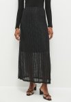 Mesh Lurex Skirt - Black