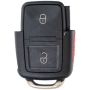 2+1 Red Panic Buttons For Vw Golf 4 5 6 Passat B5 B6 Polo Bora Touran