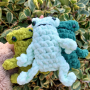 Support Crochet Plushies - Leggy Froggies