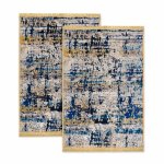 Modern Printed Carpet Set 2 Piece 50CM X 80CM