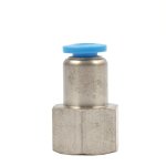 AirCraft Pu Hose Fitting Straight Stud 4MM-1 8" F