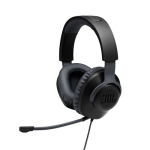 JBL Quantum 100 Wired Over Ear Headphones – Black