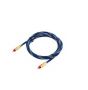 5M OD6.0 Blue Mesh Gold Plated Fiber Toslink Optical Audio Cable