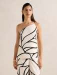 Miya One Shoulder Top - 16 Sabine Abstract Co-ord