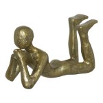Brass Thinking Man Figurine 20CM