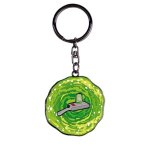 Rick And Morty Moving Keychain Portal Gun Abystyle