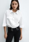 Shirt Puffer - White