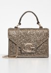 Guess Zalina MINI Top Handle Flap - Gold