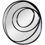 Abstract Swirl Mirror 80CM X 72CM