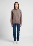 Polo Harper Quarter Zip Iron Track Top - XL Brown
