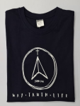 Mens Way Truth Life Navy T-Shirt - 3XL