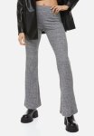 Flared Leggings - Light Grey Marl