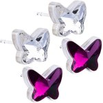 Blomdahl Medical Plastic Earrings Butterfly