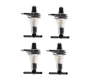 4 X Tot Dispenser Wine Pourers - 25ML