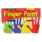 Teddy Finger Paint Kit 4 Pack