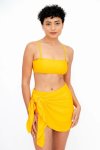 Zelia 3 Piece Bikini Set With Cover Up Matching Sarong