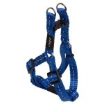 Rogz Utility Small 11mm Nitelife Step-in Dog Harness Blue Reflective