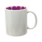 11OZ White Ceramic Valentine Mug - Sublimation Express