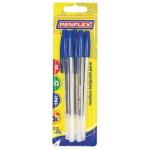 Penflex Ballpen Medium 5 Card Blue