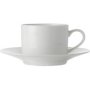 Maxwell & Williams White Basics Straight Cup & Saucer 250ML Set Of 4