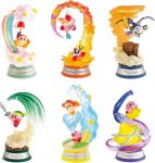 Swing Kirby Figurine Collectables - Complete Set Of 6