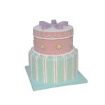 Figure Cake 2 Heights Dec. 24X24X25.5CM
