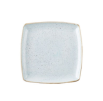 Churchill Duck Egg Blue Deep Square Plate 26.8CM Set Of 6