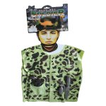 Kids Army Dress Up And Toy Set