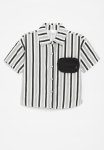 PoP Candy Striped Shirt - Black & White