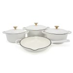 7PC Prestige Cast Iron Cookware Set