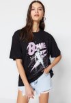 Bowie Graphic T-Shirt - Black
