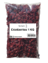 Cranberries Dried 1KG