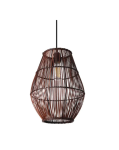 Rattan & Bamboo Coffee Pendant Light KLCH-7130