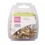 Simple Cho Thumb Tacks Gold