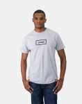 Box Print Grey T-Shirt - XXL Grey
