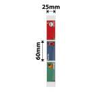 NB497 - - D101 Only - 25X60MM - 110 Christmas Labels
