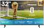 Hisense 32A4Q 32-INCH Fhd Vidaa Smart Tv 1366 X 768 Resolution HDMI Wifi Bluetooth