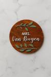Greenery Door Plaque - Afrikaans