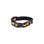 Rogz Small Dogs Fashion Classic Collar - Small Leopard Bone