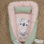 Baby Safe Nest Safe Sleeping Pod Eucalyptus Koala With Flowers