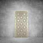 Wall Art D134 - 1040 X 535 X 20 Indoor Matt Gold Cool White