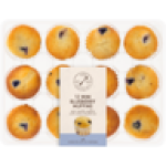 Bakery MINI Blueberry Muffins 12 Pack