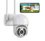 Wifi High Definition 4MP Outdoor Security Camera Diy Set-up