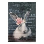 Tear Resistant Deco Print Bunnie Close Up 380MM X 550MM