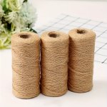 Natura L Jute Twine - 100.0METER Roll For Gardening Plant Tying Arts & Crafts And Wedding Decorations