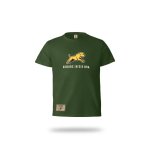 Kids T-Shirt Printed - Bottle Green - 11-12