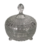332100070-2 Bonbonniere - Glass 200ML - Block Design