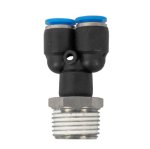 AirCraft Pu Hose Fitting Y Joint 8MM-1 2" M