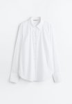 Cotton-blend Shirt - White