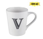 Mug Daily Tall Letter V 400ML